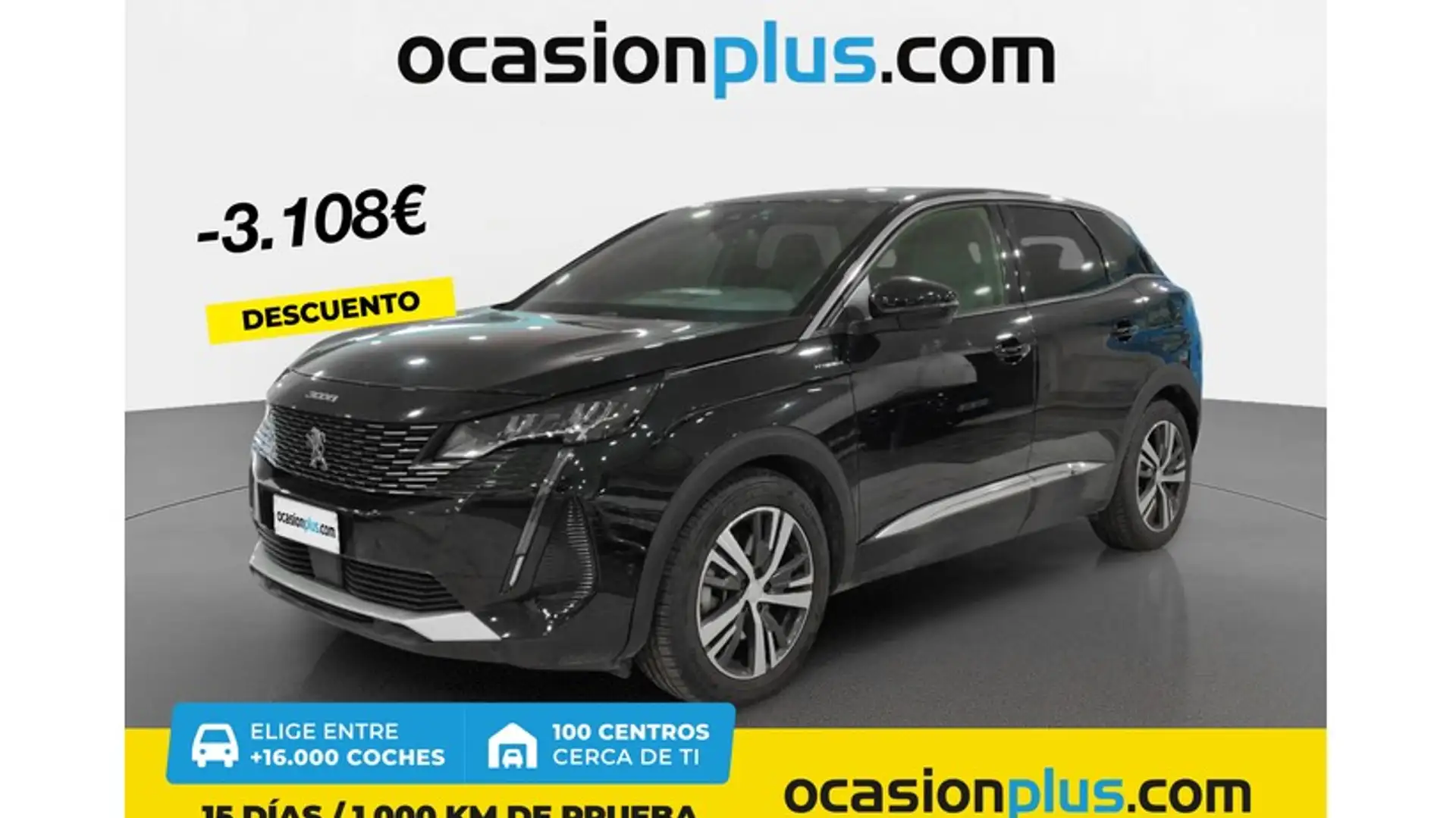 Peugeot 3008 1.6 THP Allure Aut. 155 Zwart - 1
