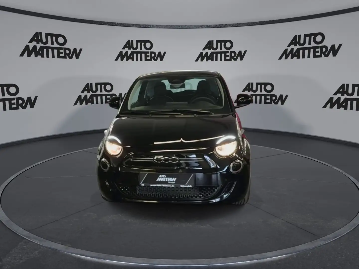 Fiat 500e Red Batterie 42 kWh Komfort Paket. Schwarz - 2