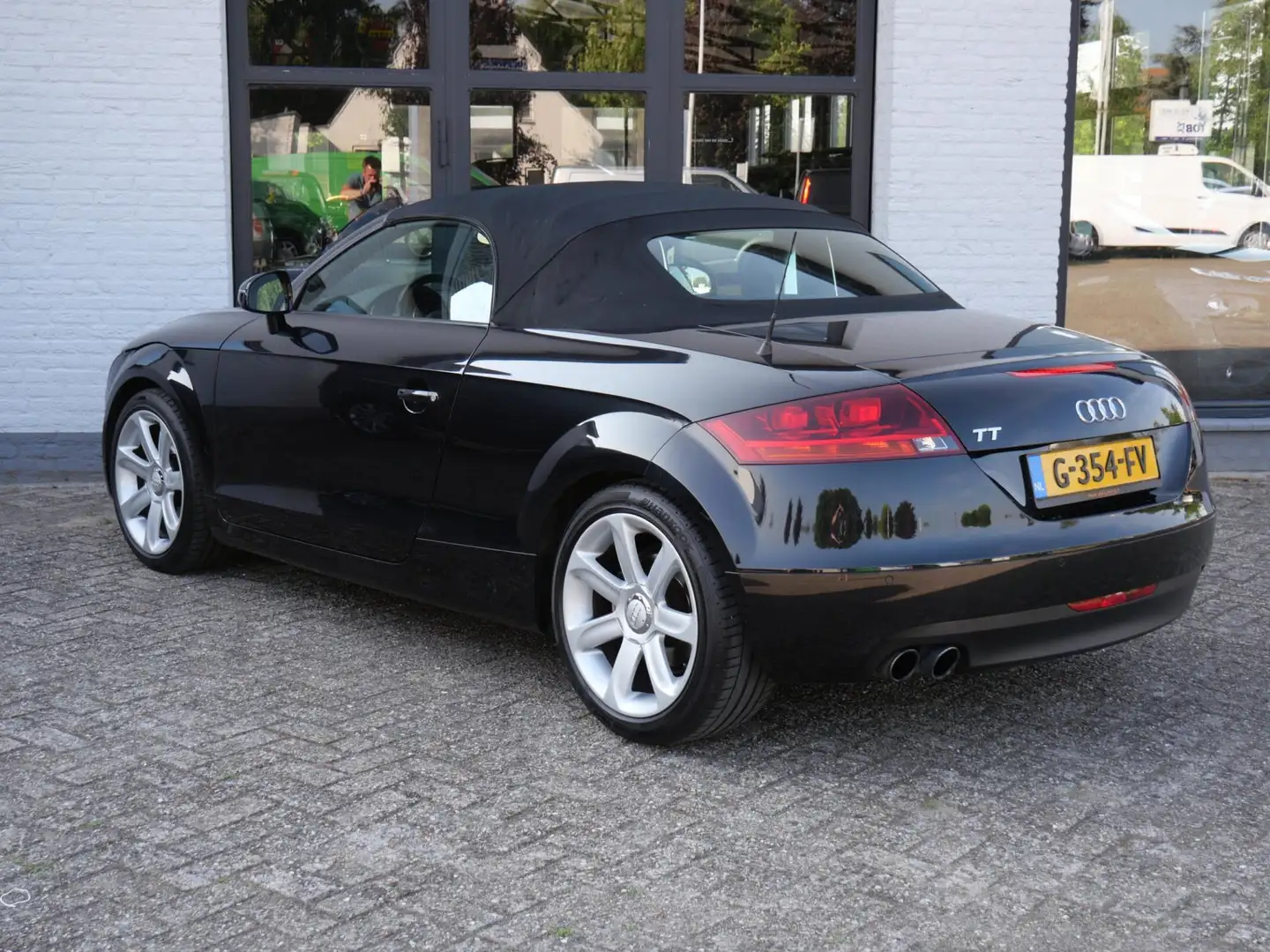 Audi TT Roadster 2.0 TFSI Dsg Xenon Cruise Leder Stoelverw Zwart - 2