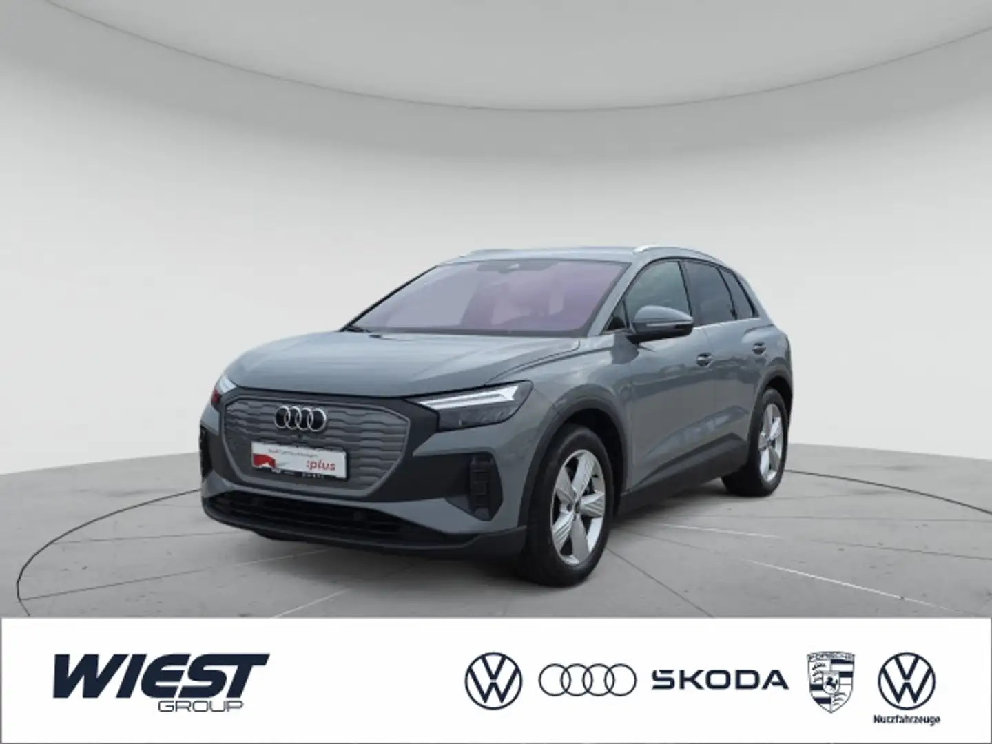 Audi Q4 e-tron LED/KAM/AHK/NAVI/SHZ Grau - 1
