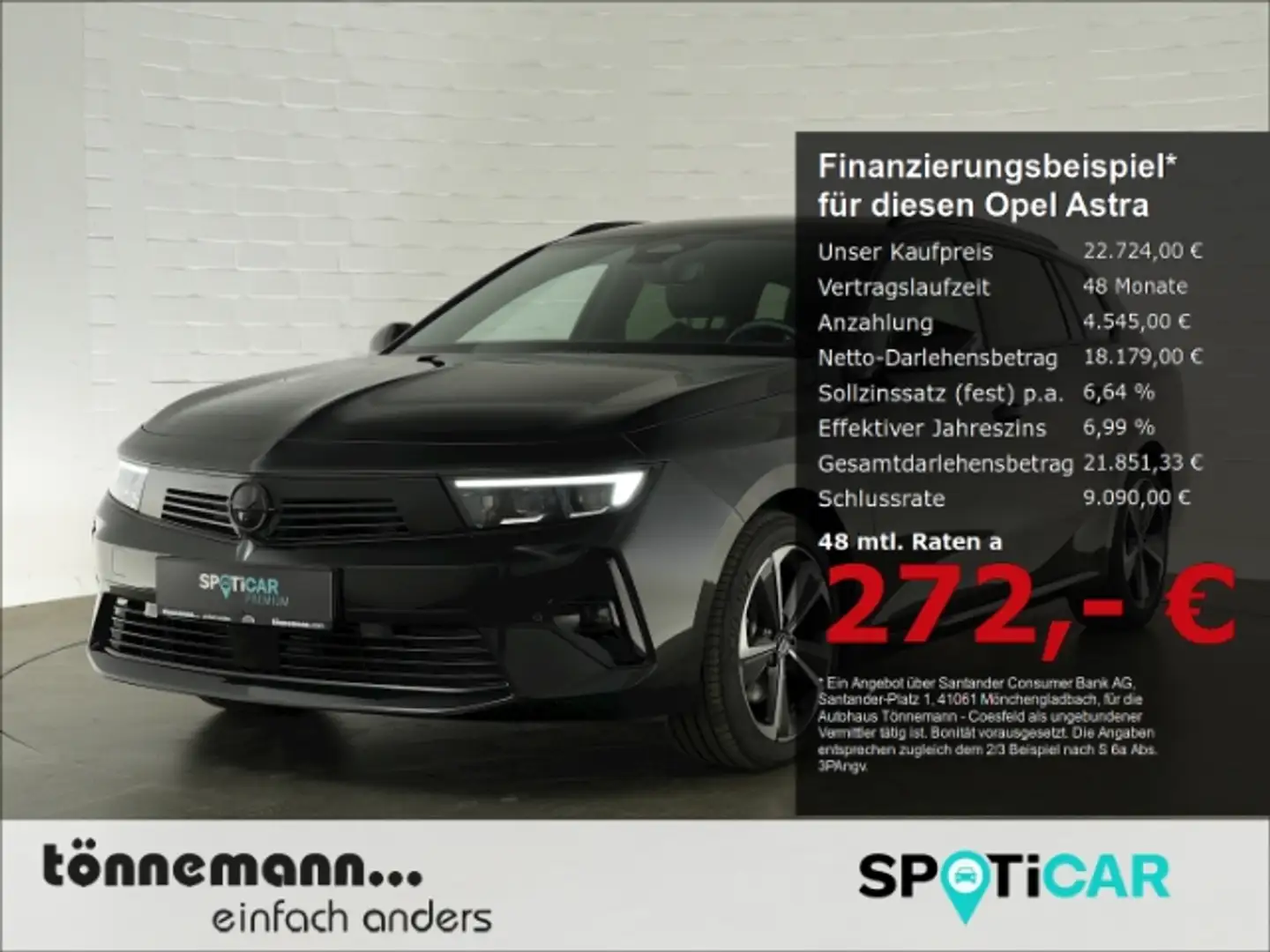 Opel Astra L ST GS+AHK+LED+NAVI+360 GRAD KAMERA+SITZ-/LENKRAD Schwarz - 1