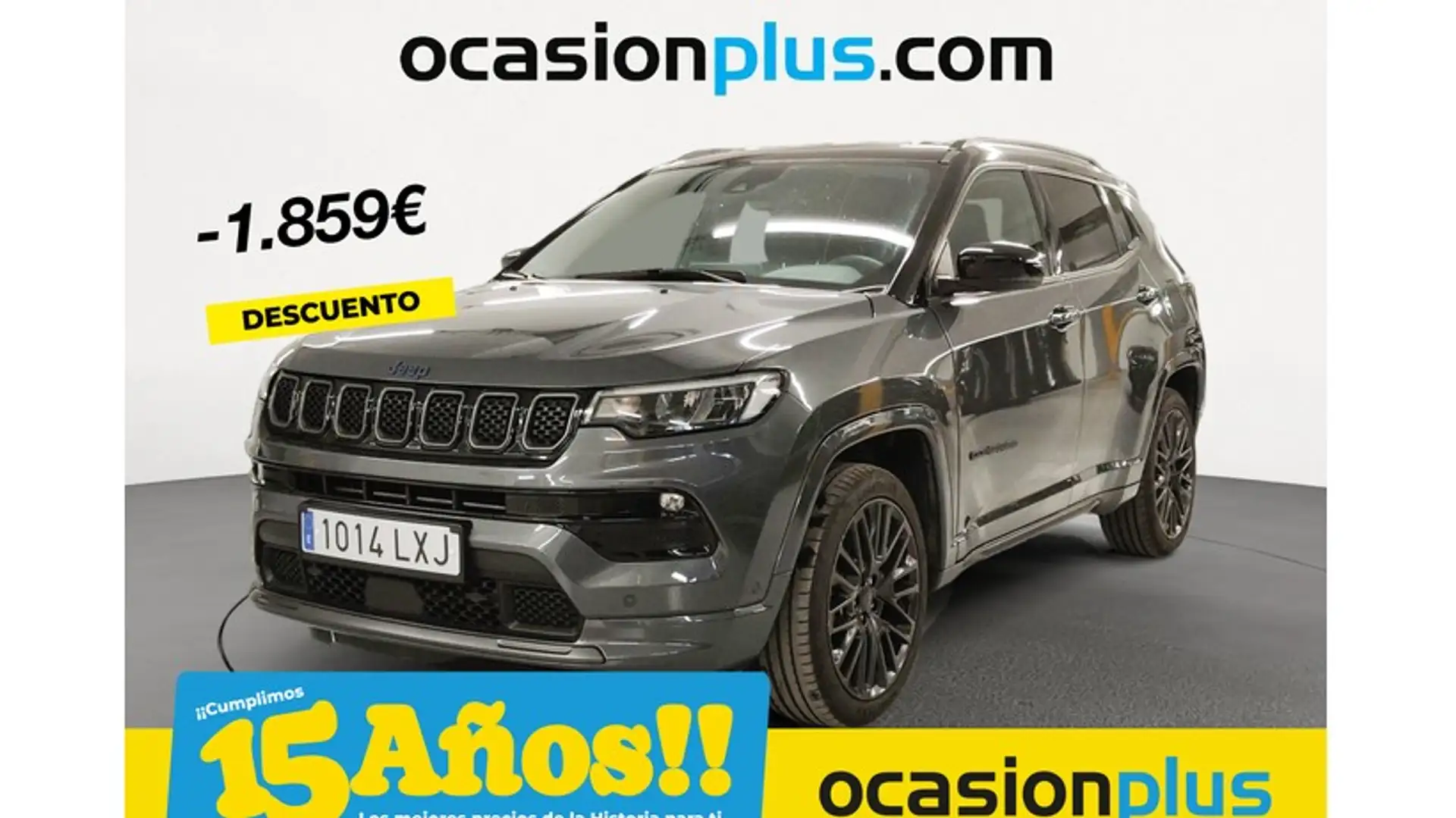 Jeep Compass 1.3 PHEV S EAWD Aut. 240 Grijs - 1