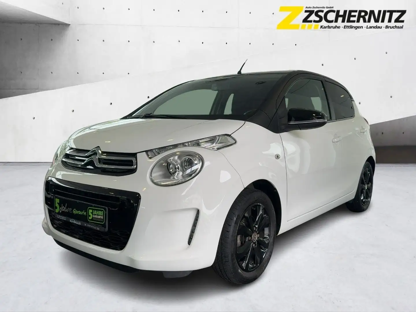 Citroen C1 1.0 VTi Origins SHZ+Kam.+KlimaA+LM+SoundSys Bianco - 1
