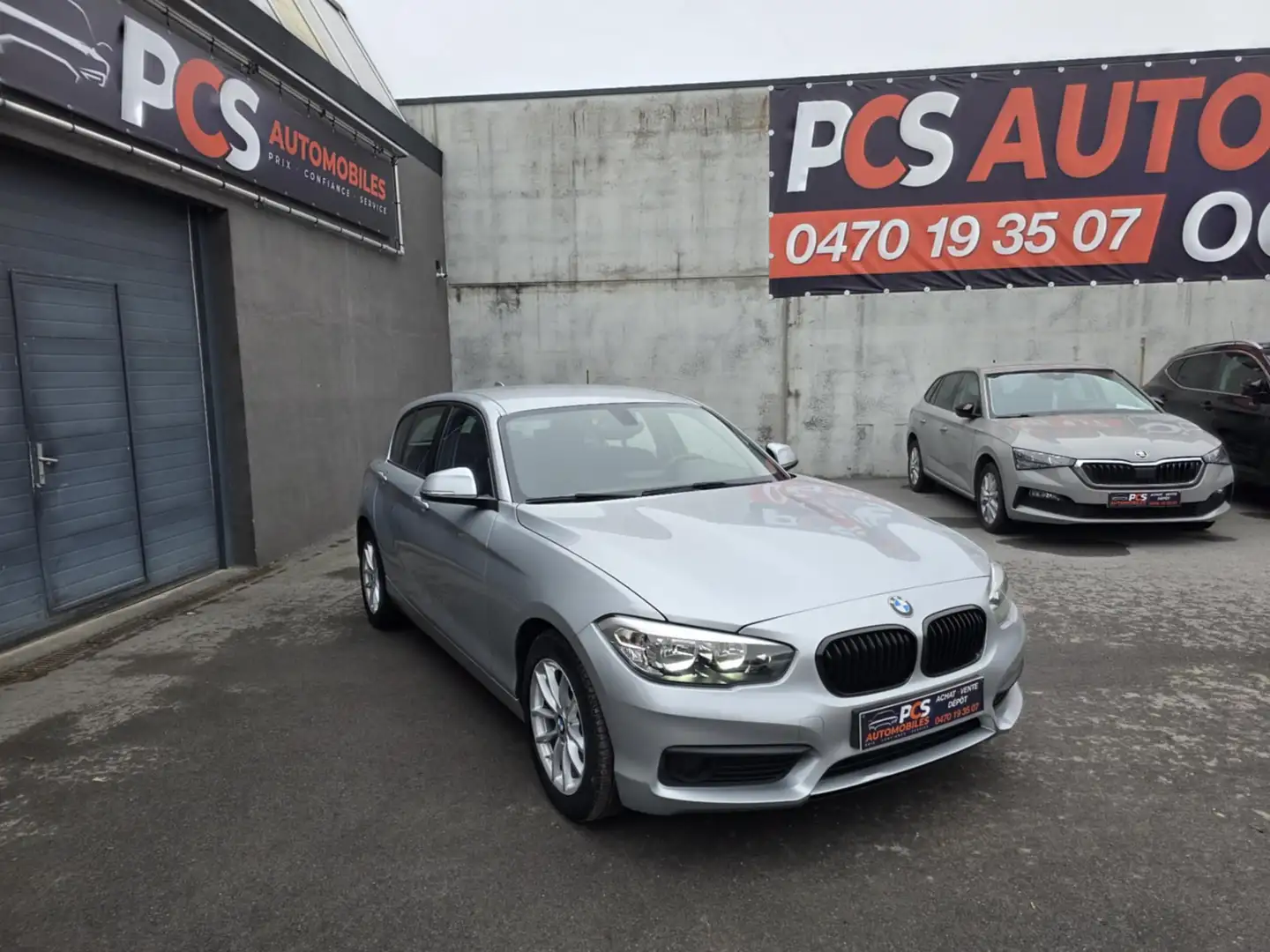 BMW 116 d*GPS*BLUETOOTH*CARNET*PDC*GARANTIE 12M Argent - 2