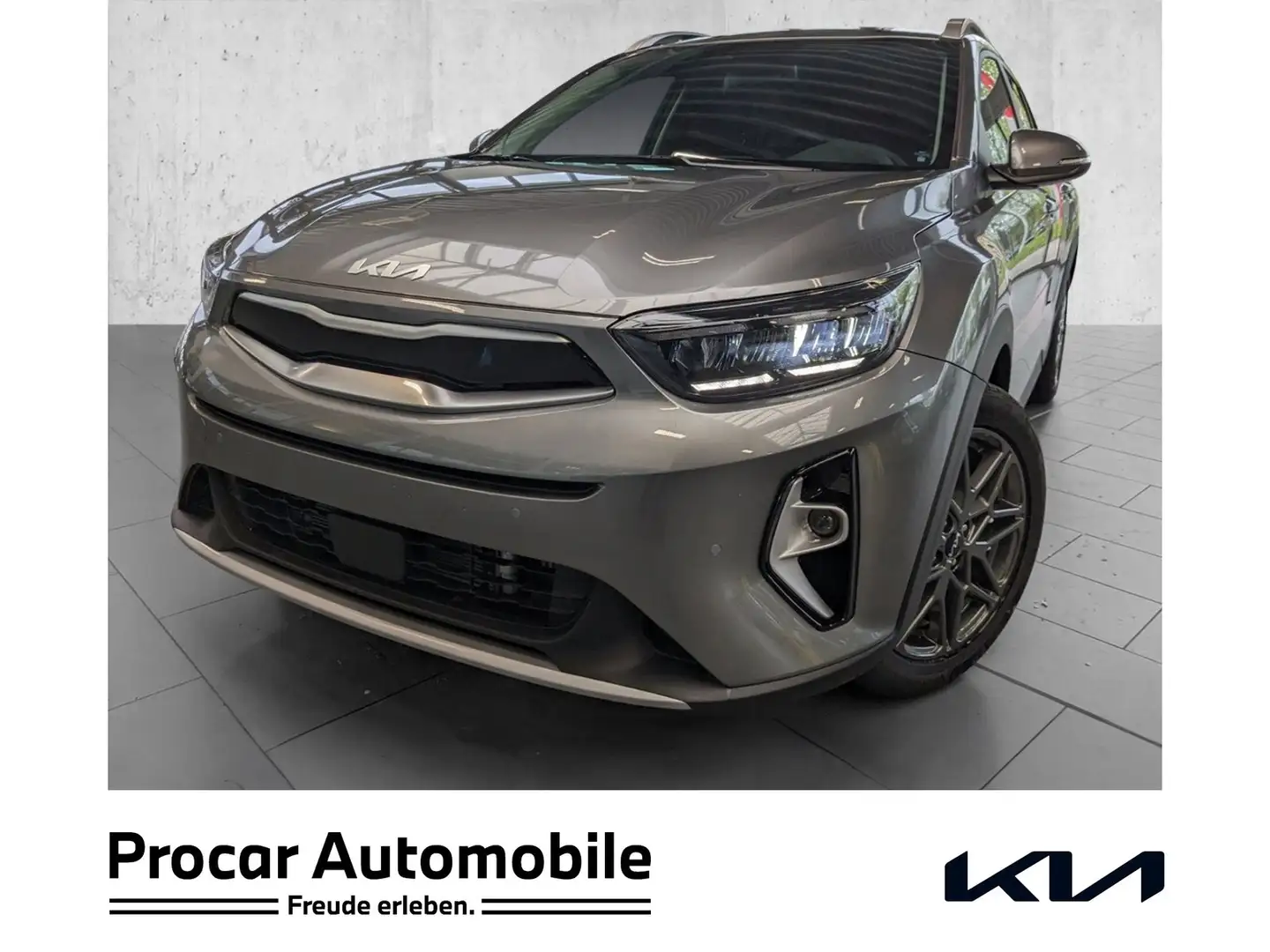 Kia Stonic 1.0T Nightline Edition Navi+RFK+SHZ+PDC Grau - 1