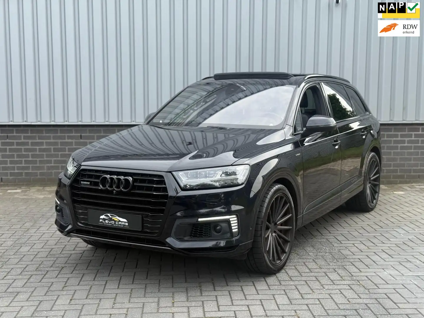 Audi Q7 3.0 TDI e-tron quattro Sport |Pano|HeadUp|360 Came Negro - 1