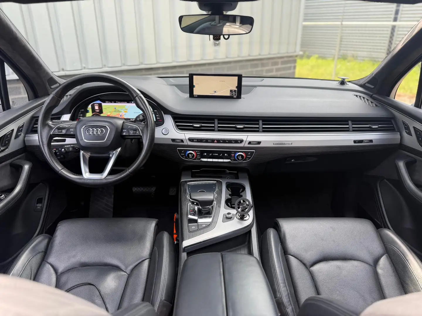 Audi Q7 3.0 TDI e-tron quattro Sport |Pano|HeadUp|360 Came Negro - 2