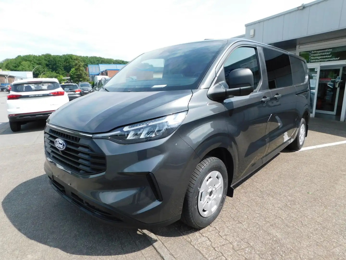 Ford Transit Custom Doppelkabine 320 L2  2xSchiebetür Gris - 2