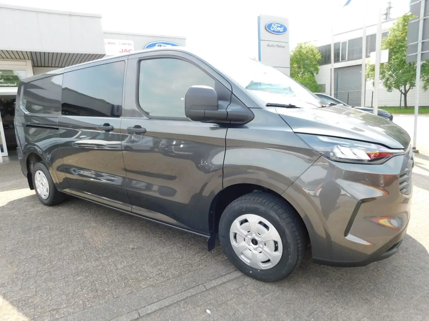 Ford Transit Custom Doppelkabine 320 L2  2xSchiebetür Gris - 1