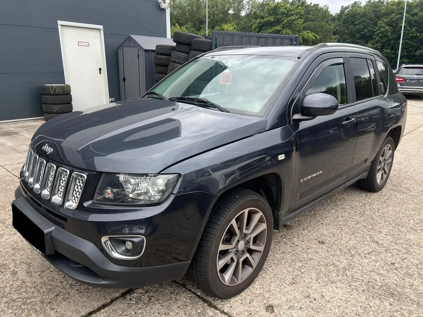 Jeep Compass 2.2CRD Limited 4x4 *Leder| Klima| AHK* Grau - 1