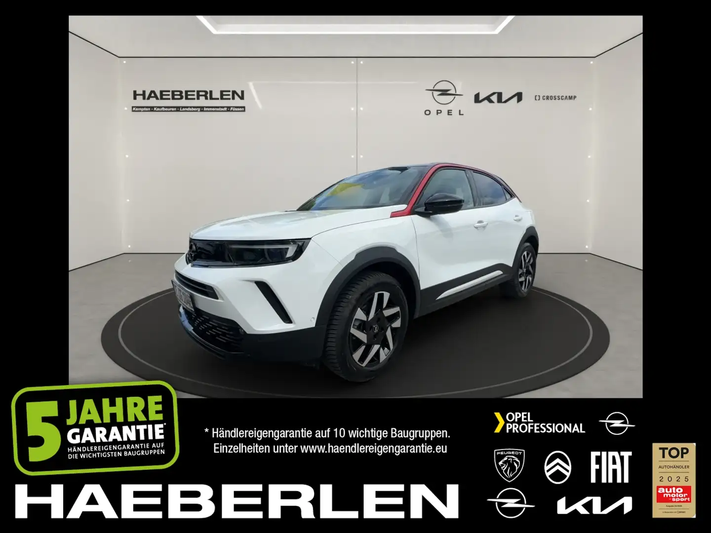 Opel Mokka-E Mokka e GS Line FLA SpurW LM KAM LED KlimaA PDC Zilver - 1