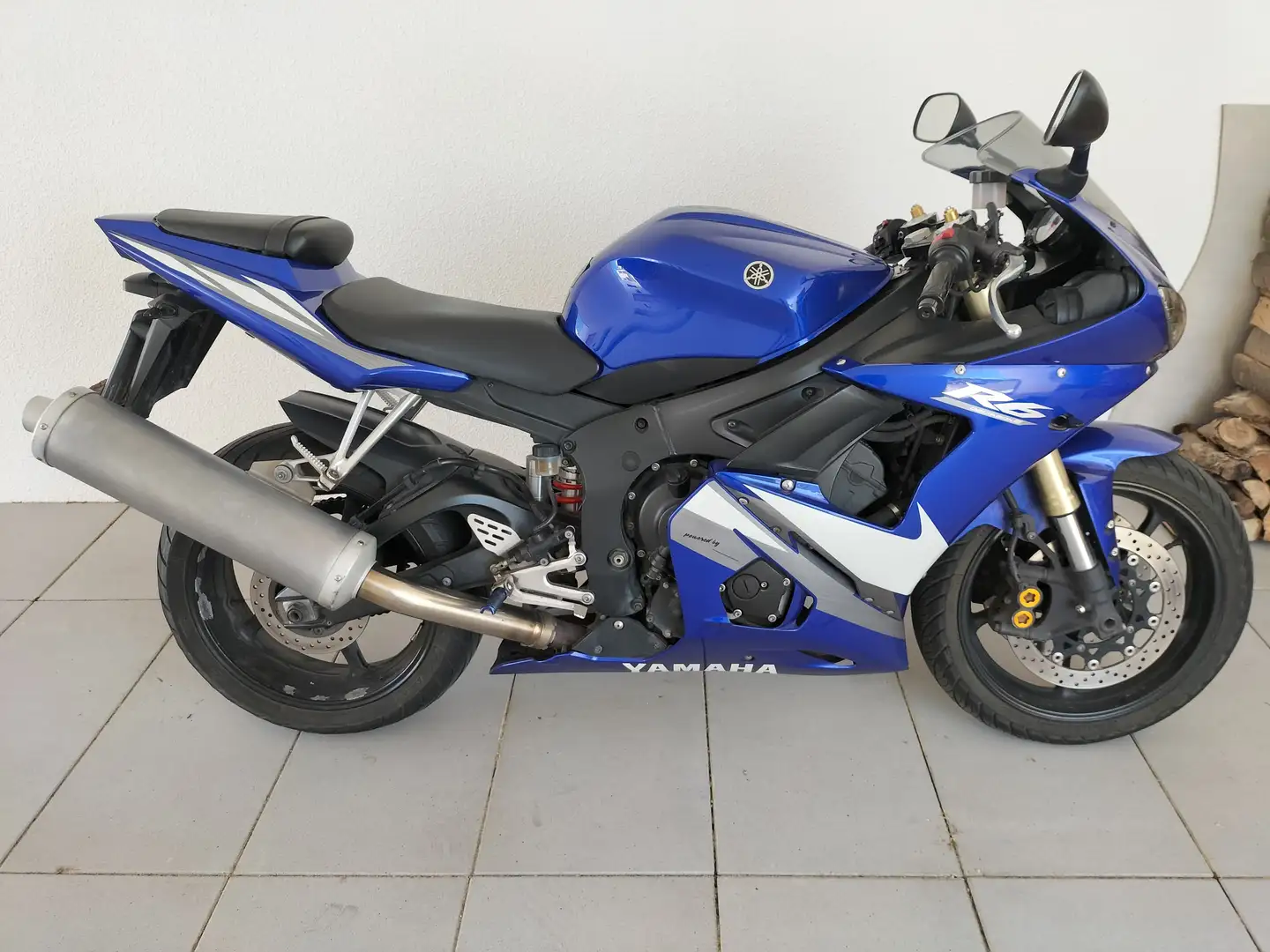 Yamaha YZF 600 Blue - 1