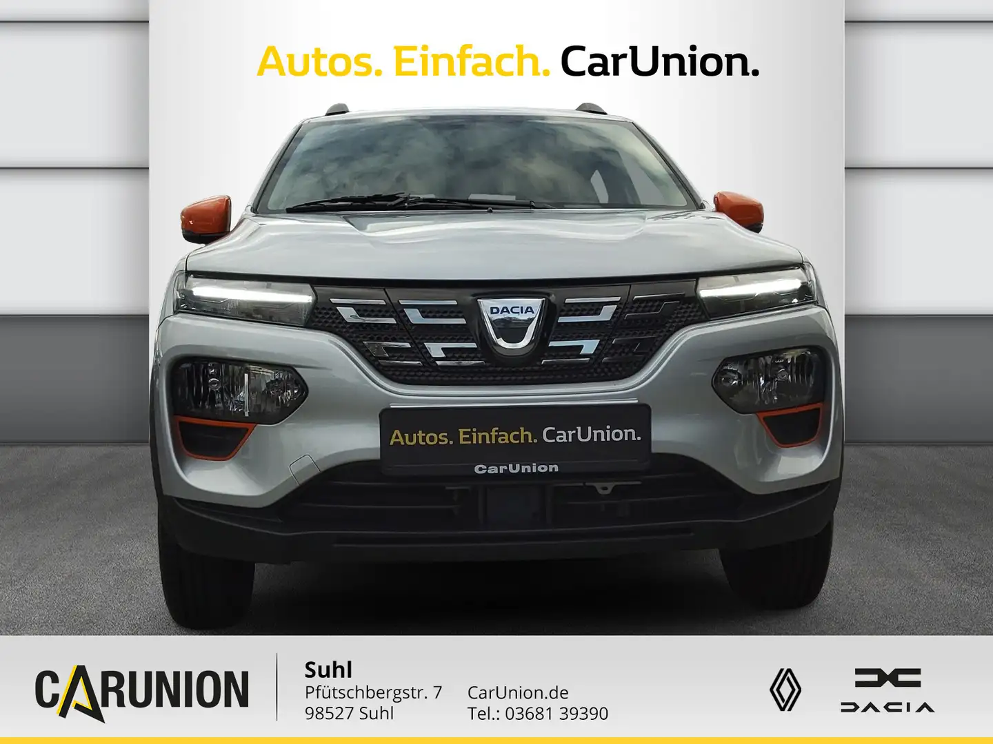 Dacia Spring Comfort Plus mit Look-Paket Orange Grau - 2