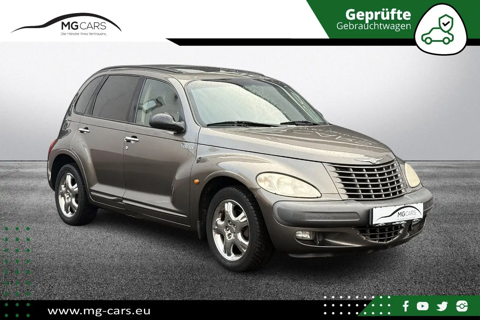 Chrysler PT Cruiser 2.0~Limited-Edition~Vollleder~Klima! Braun - 1