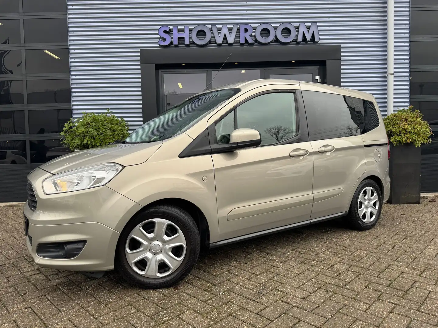 Ford Tourneo Courier 1.0 Titanium Cruise|Stoelverwarming|Elektrische ra Grau - 2