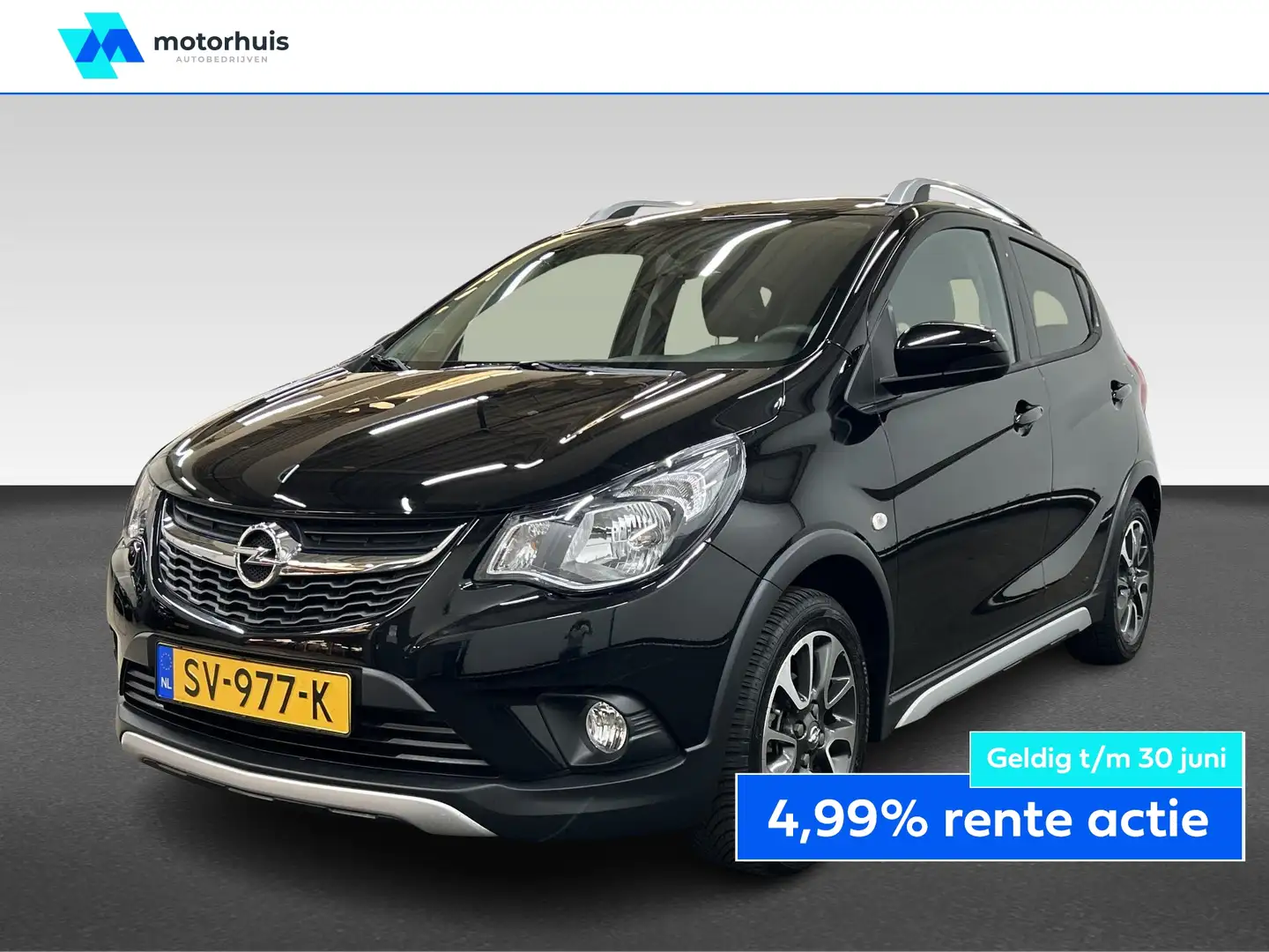 Opel Karl 1.0 AUTOMAAT 75PK ROCKS ONLINE EDITION NAP Noir - 1