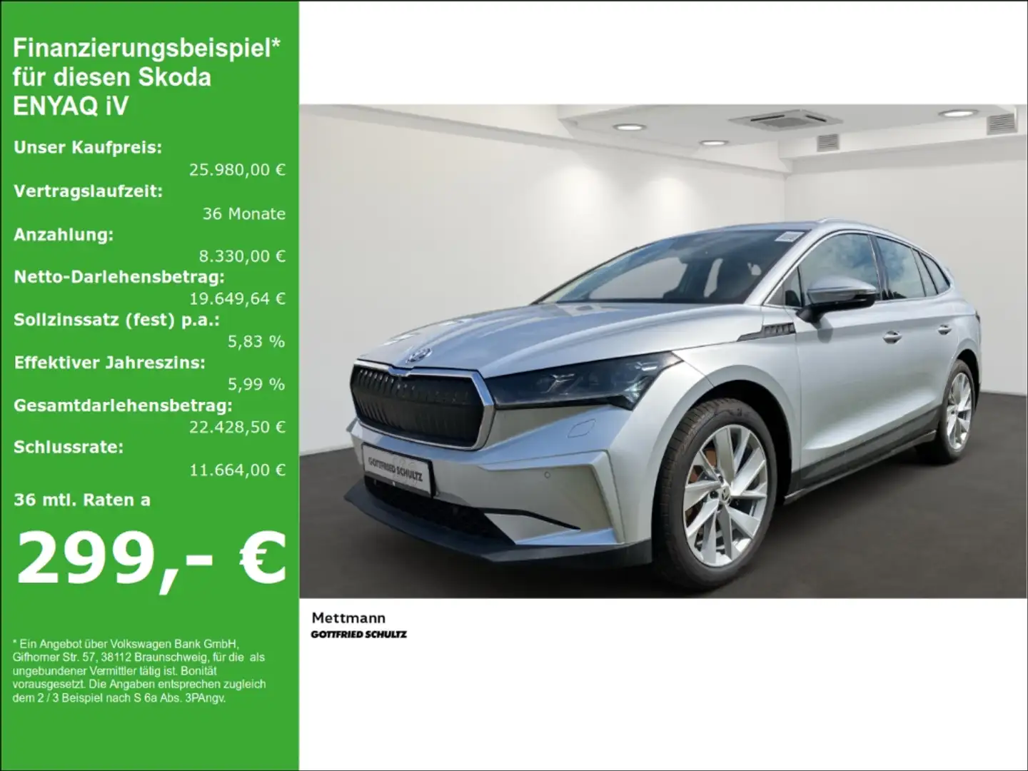 Skoda Enyaq 60 Loft 132 kW LED SHZ GRA KLIMA Gri - 1