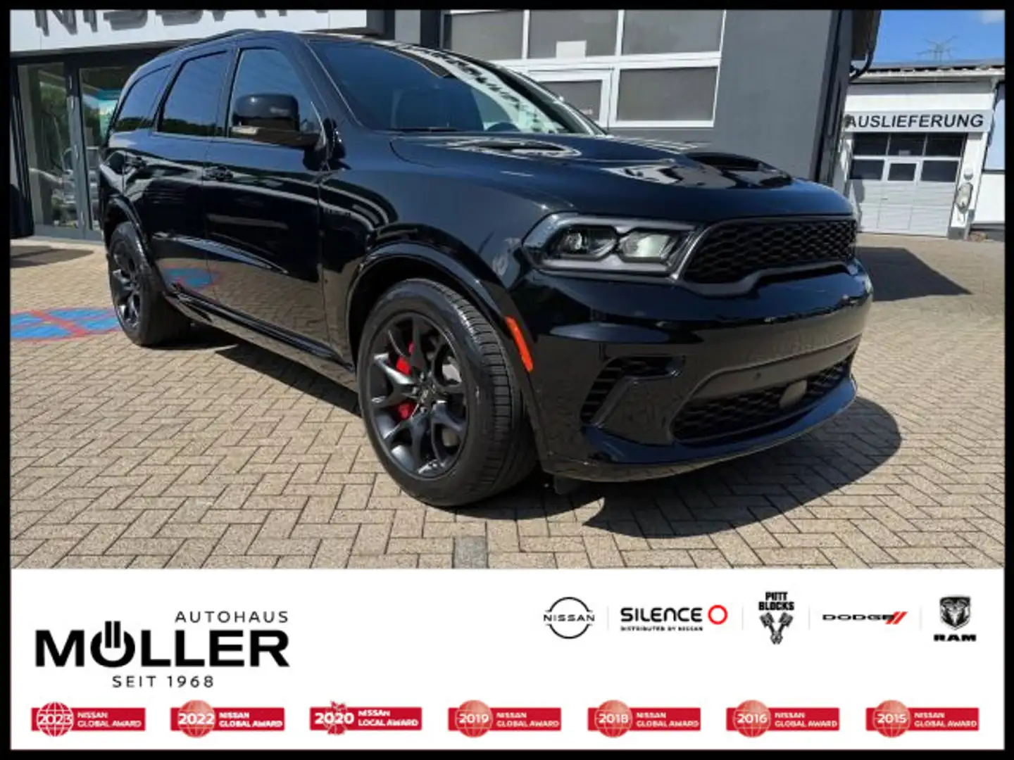 Dodge Durango 5.7 R/T PREMIUM Town N Go AWD LPG AHK Negro - 1