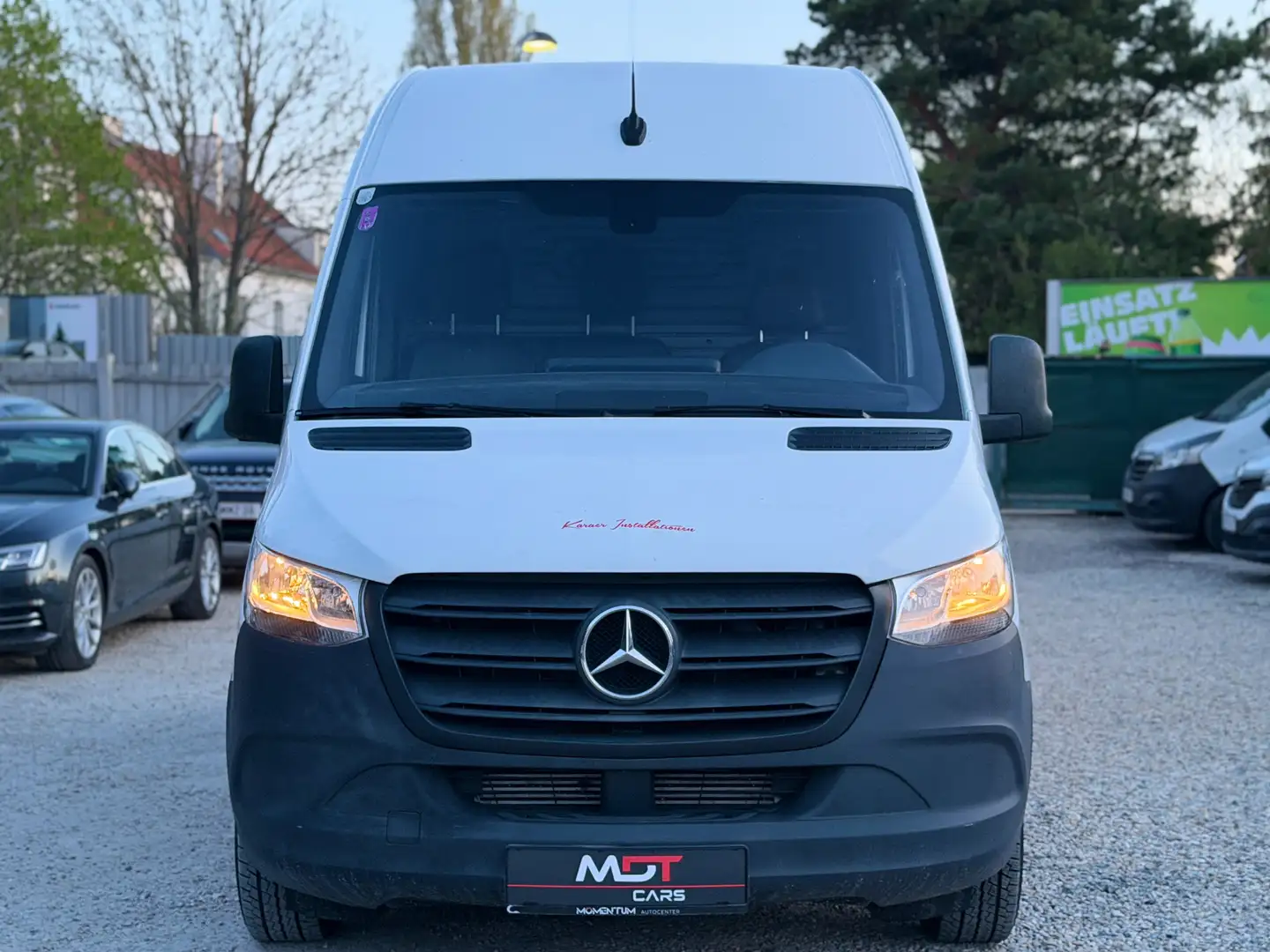 Mercedes-Benz Sprinter 211/214 CDI FWD L2|ERSTBESITZ|TEMPO|SPURASS|DISPLY Weiß - 1