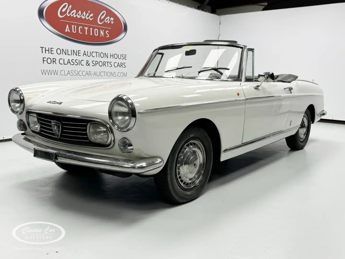 Peugeot 404 Convertible - ONLINE AUCTION Wit - 1