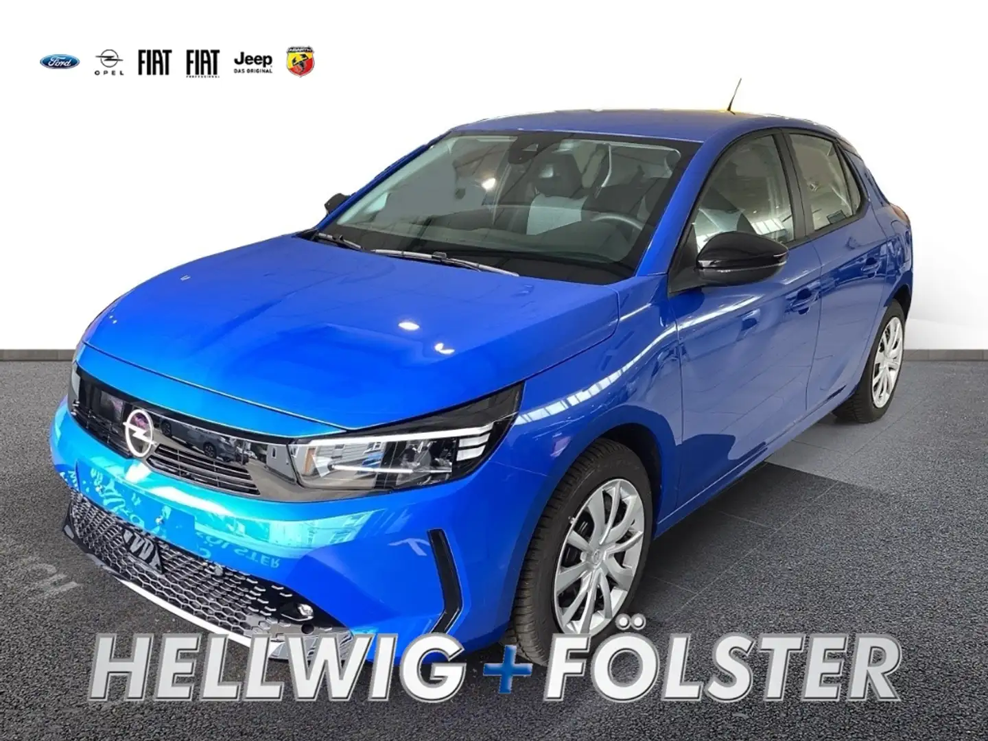 Opel Corsa-e F Edition CCS 11 kw Charger SHZ  PDC Bleu - 1