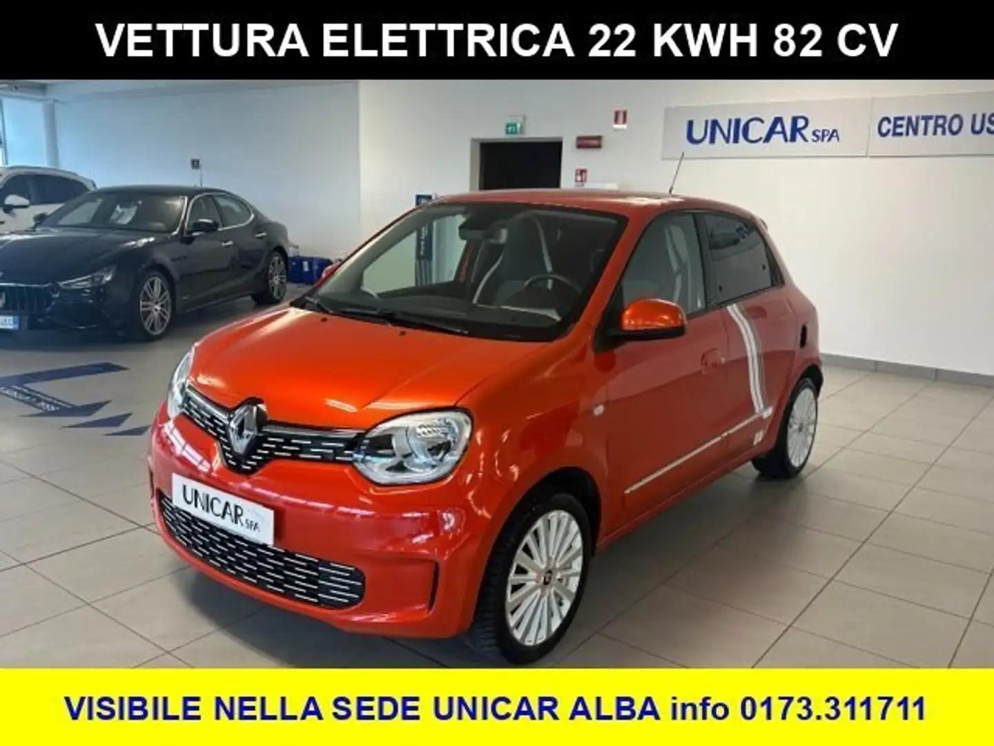 Renault Twingo 22 KWH 82 CV VIBES ADATTA A NEOPATENTATI Arancione - 1