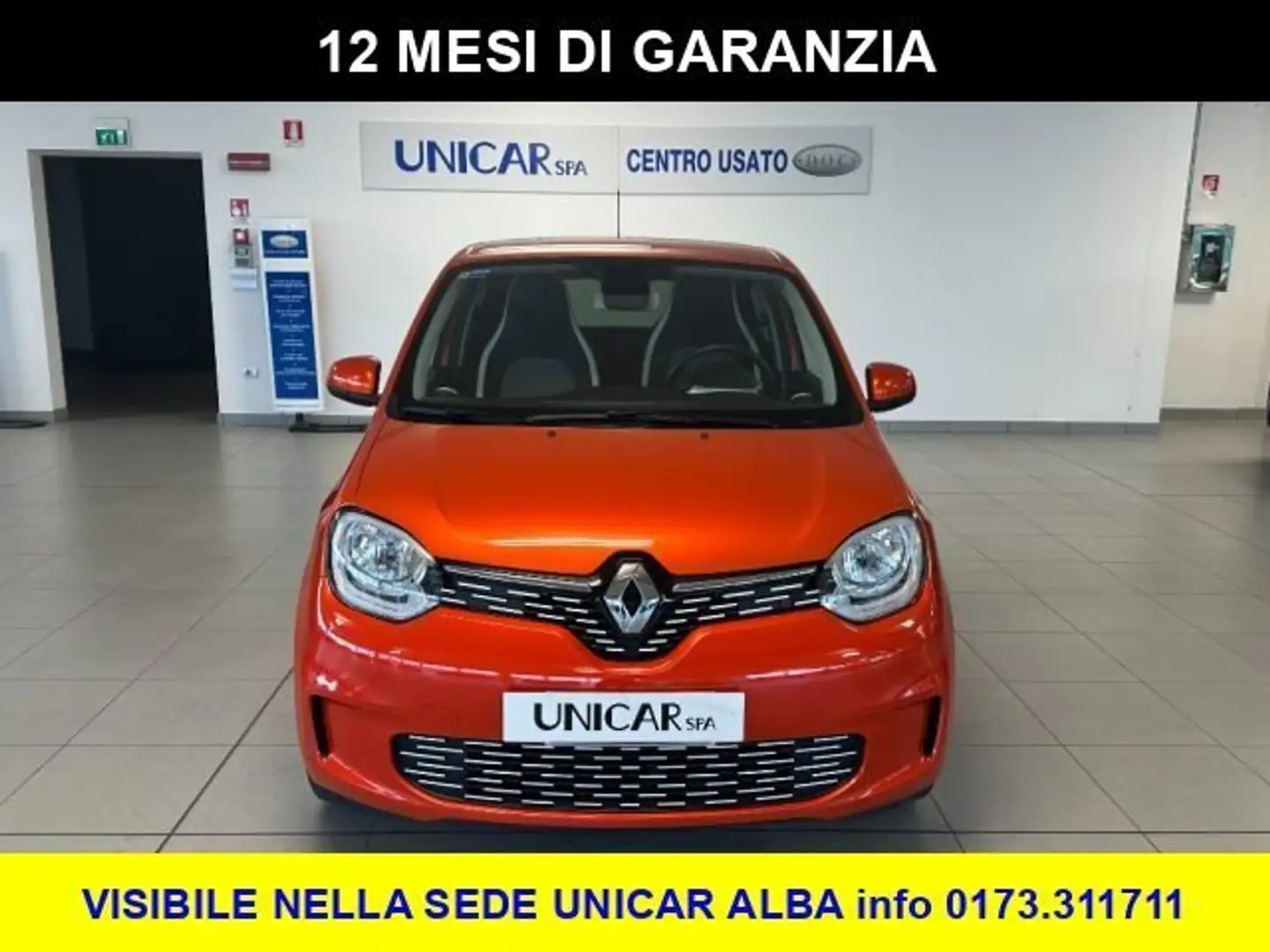 Renault Twingo 22 KWH 82 CV VIBES ADATTA A NEOPATENTATI Arancione - 2