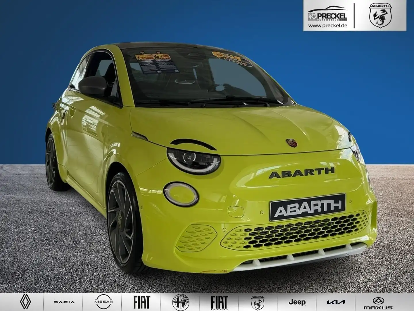 Abarth 500 e🔋Scorpionissima⚡ Grün - 1