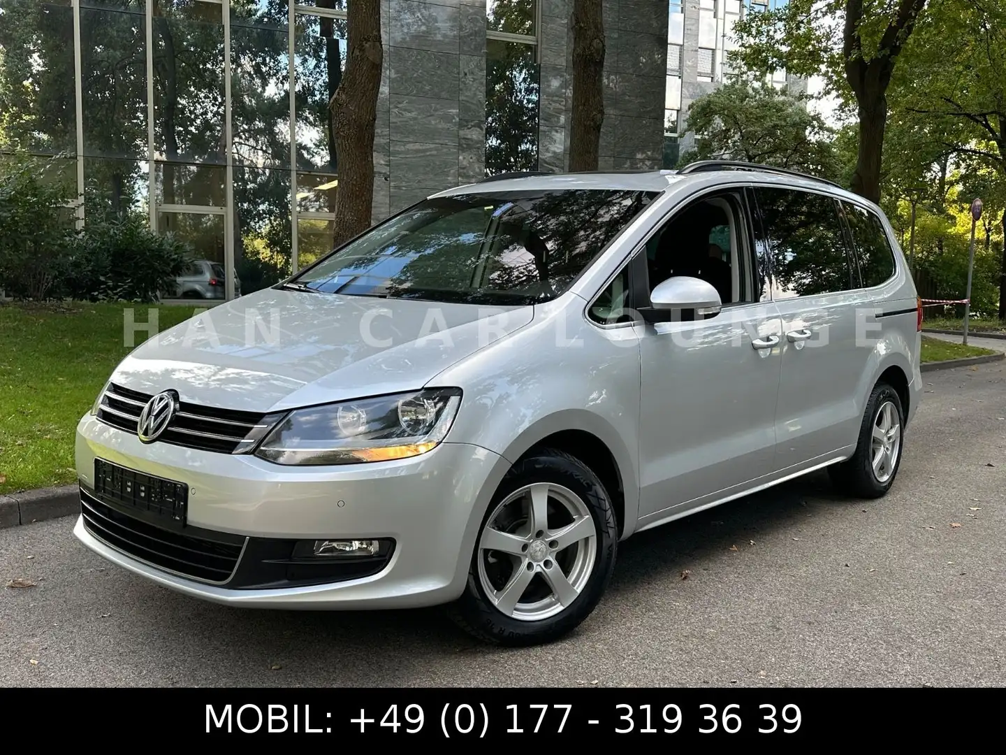 Volkswagen Sharan 2.0 TDI*Comfortline*7-SITZER*BMT*AHK*PDC* Argent - 2