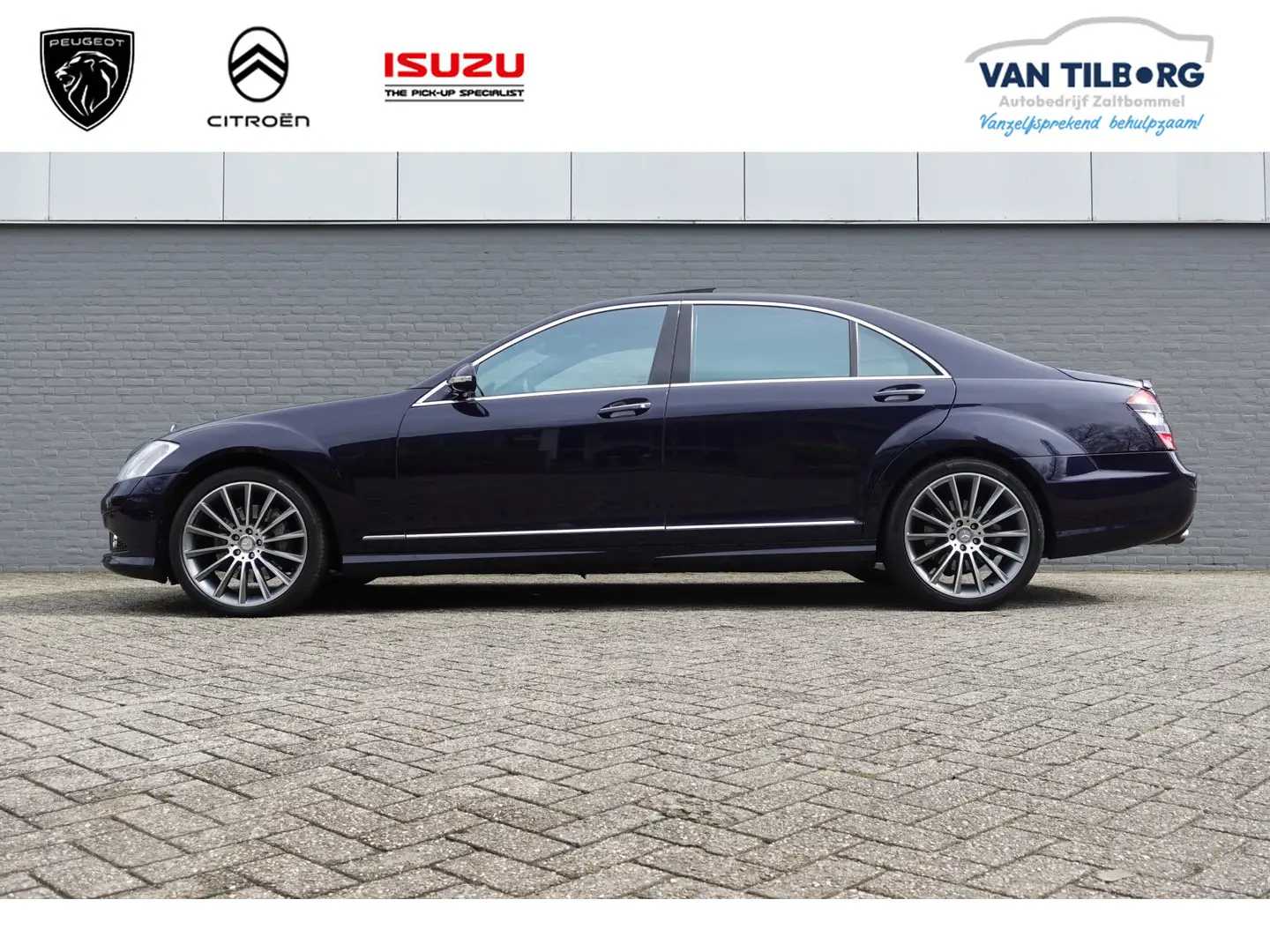Mercedes-Benz S 500 Lang Prestige Plus | AMG | Youngtimer |  CARPLAY | Blauw - 1