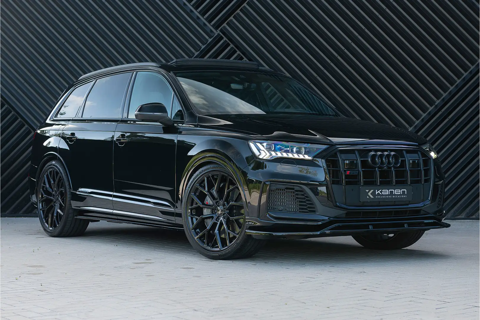 Audi SQ7 4.0 TFSI SQ7 quattro 7p ACC Matrix Pano Keramische Zwart - 1