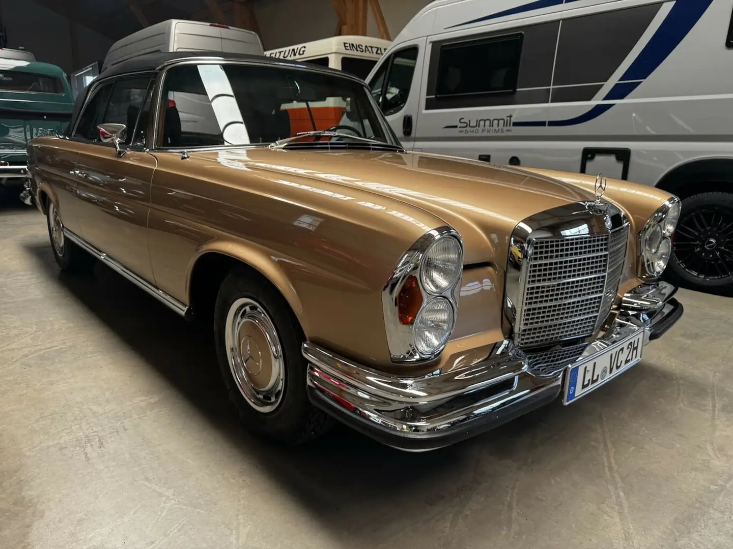 Mercedes-Benz 280 SE Cabrio W111 BRABUS-Classic Restauration Beige - 1