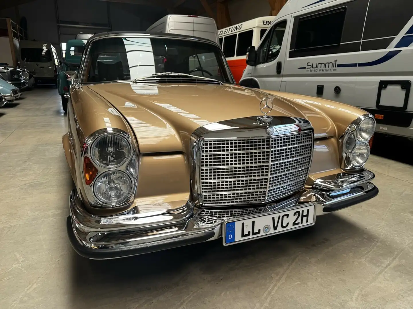 Mercedes-Benz 280 SE Cabrio W111 BRABUS-Classic Restauration Beige - 2