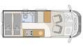 Dethleffs Globetrail (Fiat) 600 DK Modell 2025 Weiß - thumbnail 1