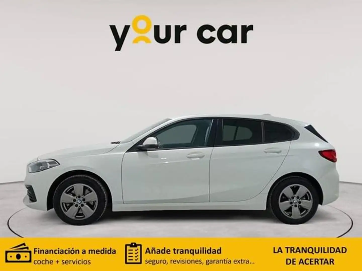 BMW 116 116dA Blanc - 2