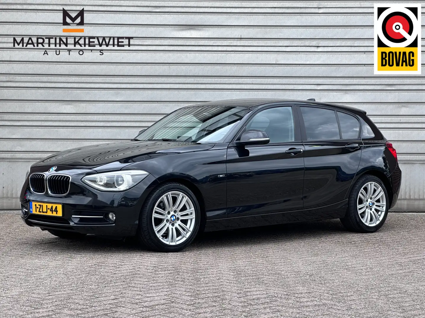 BMW 116 1-serie 116d EDE Executive|Xenon|Navi prof|Sportst Zwart - 1