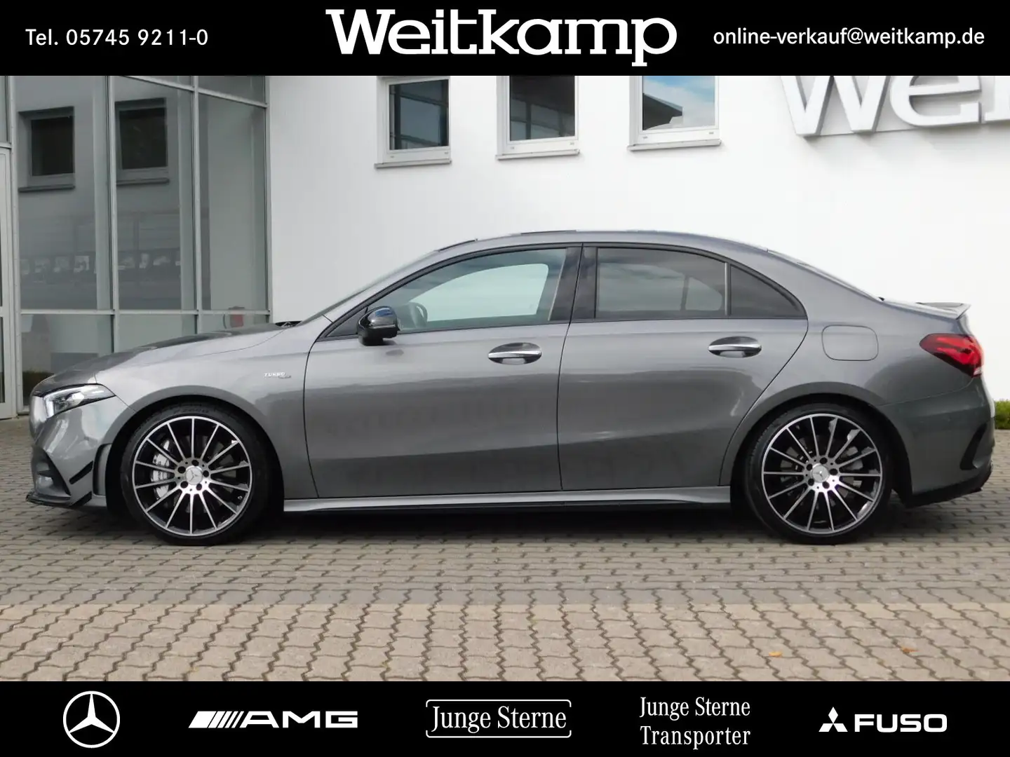 Mercedes-Benz A 35 AMG AMG A 35 4MATIC Limousine Aero-P.+Panp+Perf.Sitz Grau - 2