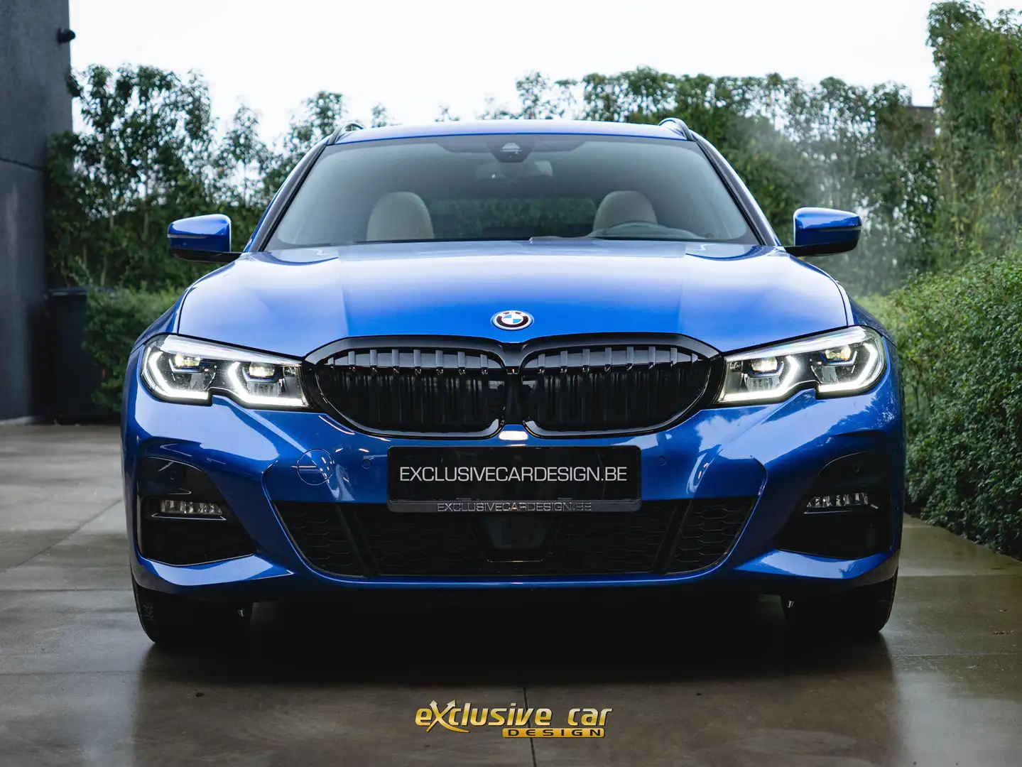 BMW 330 330e Touring Aut. M Sport/Laser/Pano/ACC/Leder/DAB Blauw - 2