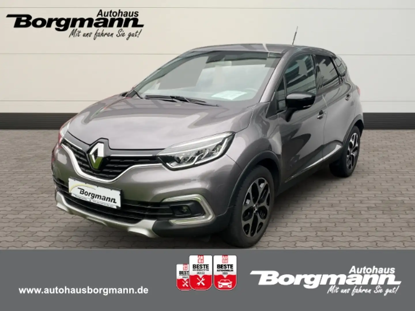 Renault Captur Intens 1.2 TCe 120 Automatik Navi LED Klimaautom S Grau - 1