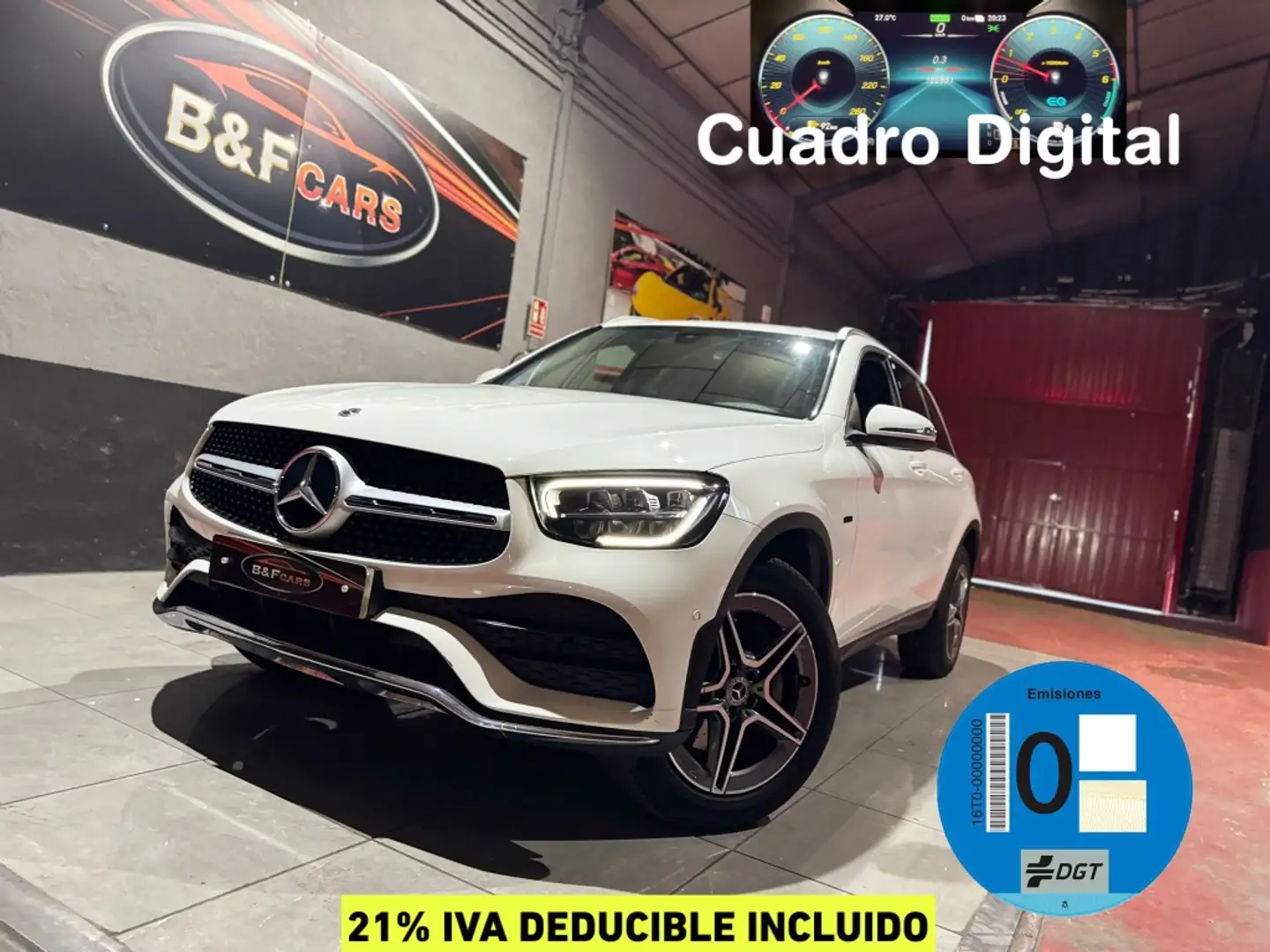 Mercedes-Benz GLC 300 300de 4Matic 9G-Tronic Weiß - 1