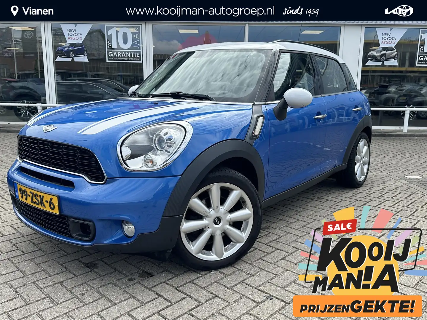 MINI Cooper S Countryman Mini 1.6 Chili , Parkeersensoren achter , Bluetoot Blauw - 1