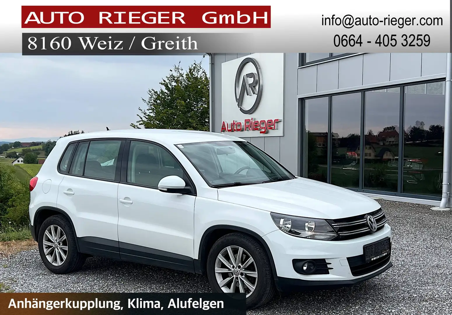 Volkswagen Tiguan Trend 2,0 TDI, AHK Weiß - 1