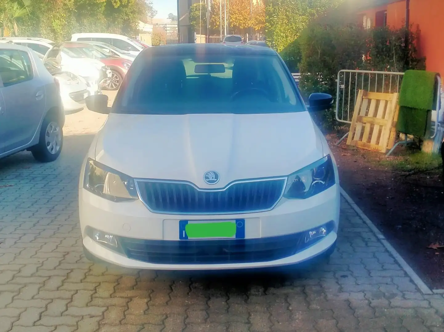 Skoda Fabia Fabia III 2015 Berlina 1.0 mpi Ambition 60cv Bianco - 2