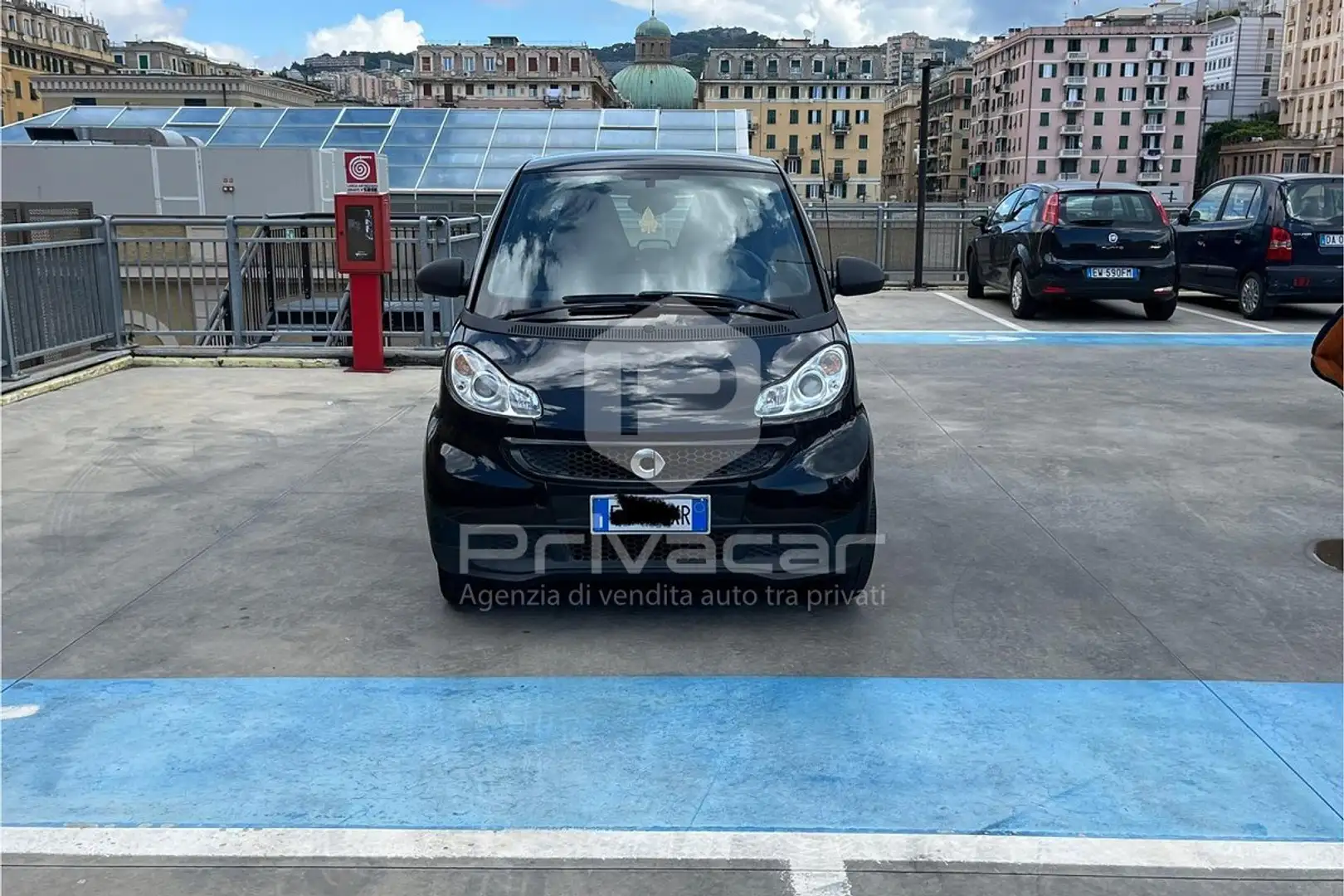 smart forTwo fortwo 1000 52 kW MHD coupé pure Zwart - 2
