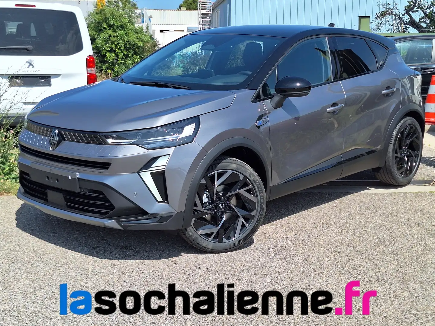 Renault Captur mild hybrid 160 EDC esprit Alpine Gris - 1