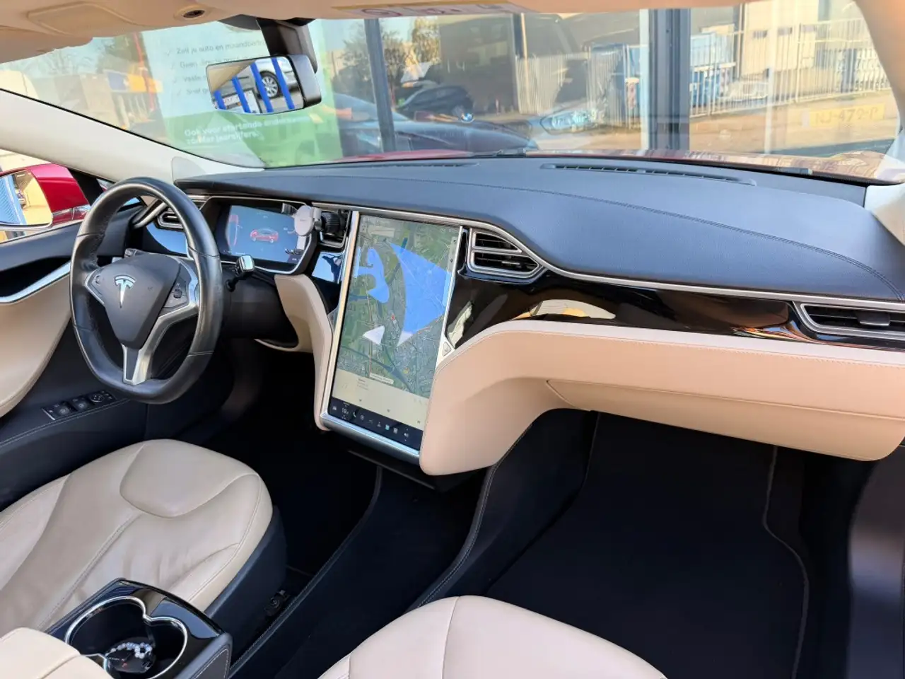 TESLA MODEL S P85+ 306CH - SUPERCHARGE GRATUITE - CAMÉRA DE RECUL - TOIT OUVRANT PANORAMIQUE - 93.410 KMS