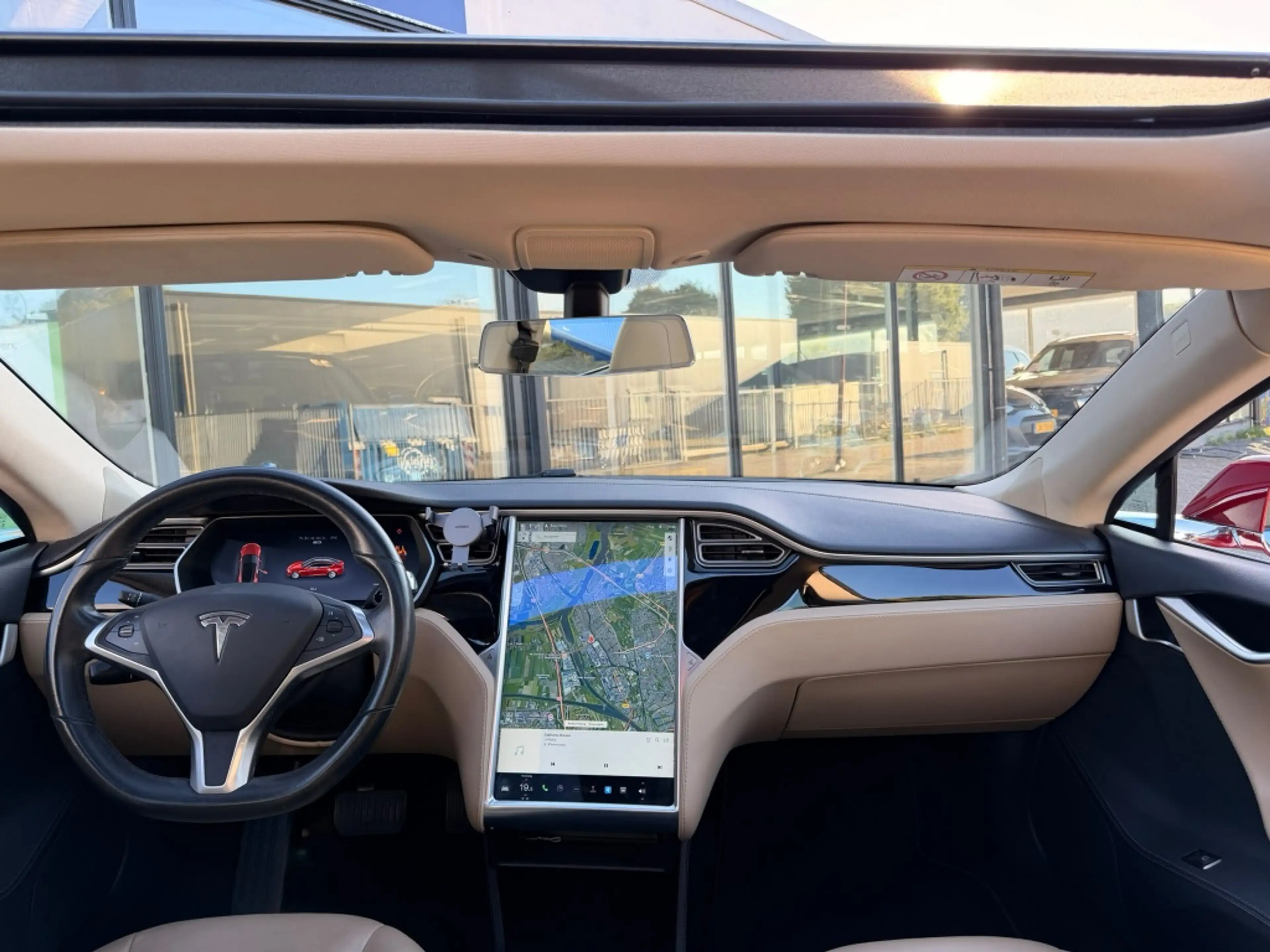 Tesla Model S motors P85+ | FREE SUPERCHARGEN | PANODAK | LEDER — photo 18