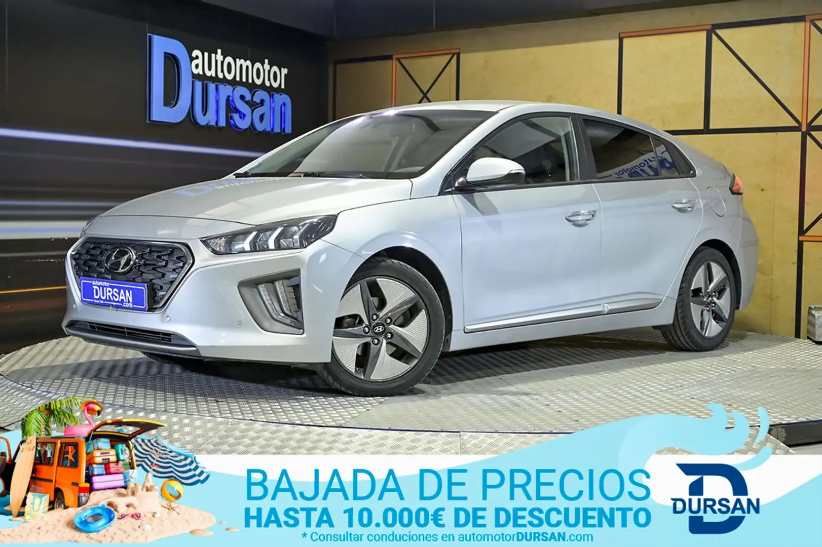 Hyundai IONIQ 1.6 GDI HEV Style DCT Grey - 1