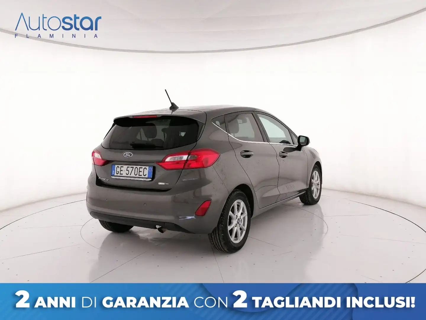 Ford Fiesta 5p 1.0 ecoboost hybrid Titanium s&s 125cv my20.75 Grigio - 2
