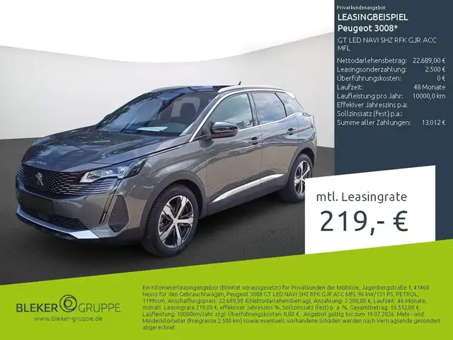 2023 Peugeot 3008 in Grey for sale